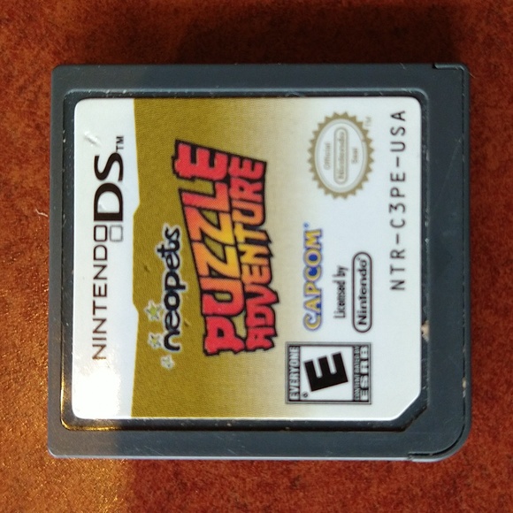 Nintendo DS, Neopets puzzle adventure game, used, no case - Picture 1 of 2